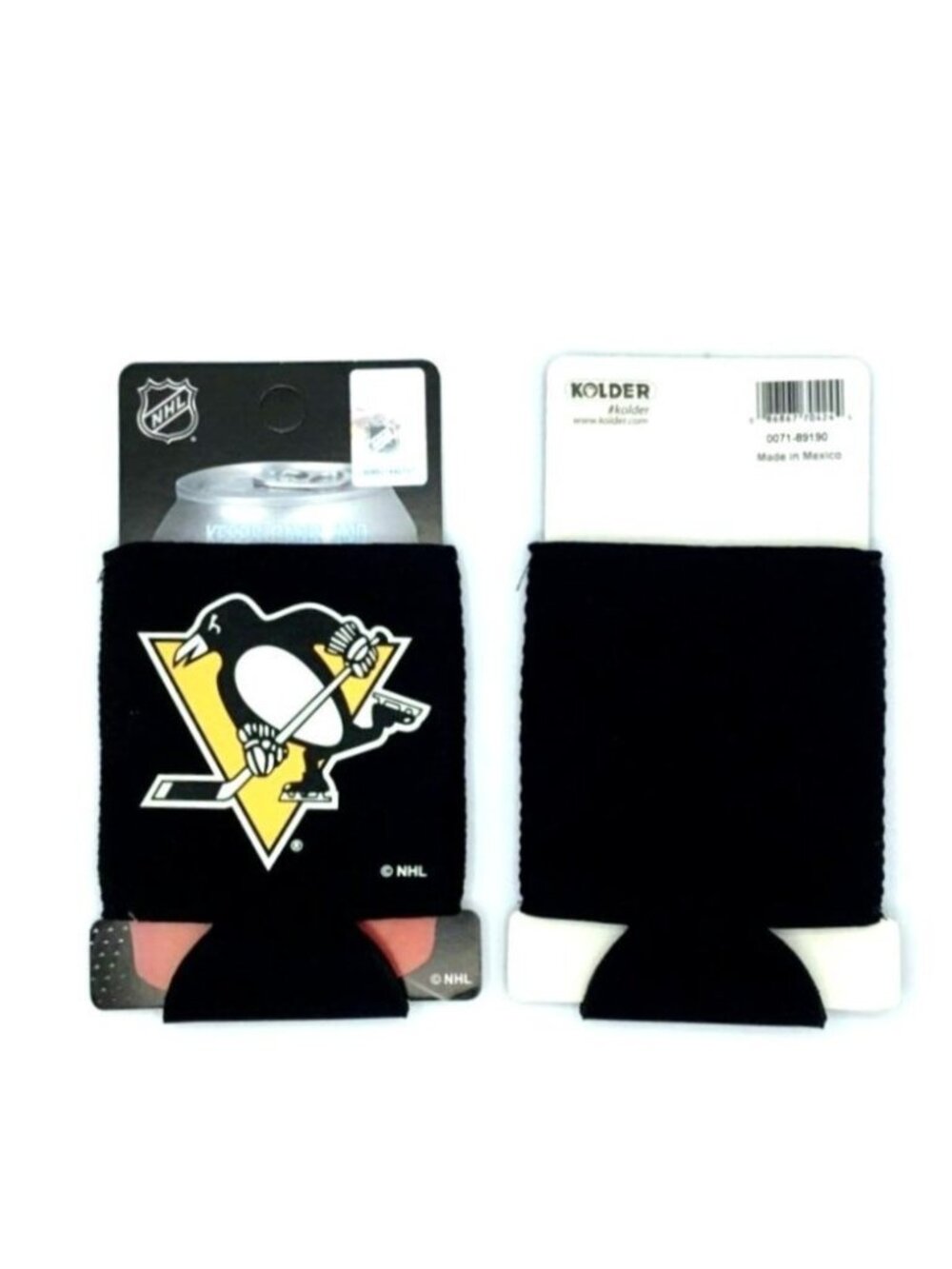 Pittsburgh Penguins Can Holder Huggie Cooler Kaddy Coozie Koozie 12oz NHL New